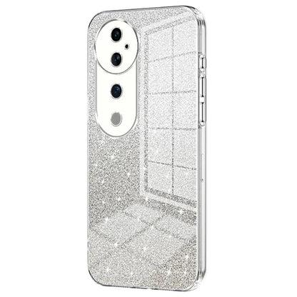 For vivo S19 Pro 5G Case Sparkling Glitter Soft TPU Gradient Color Phone Cover