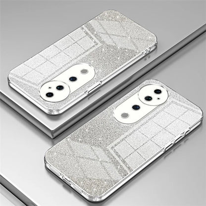 For vivo S19 Pro 5G Case Sparkling Glitter Soft TPU Gradient Color Phone Cover