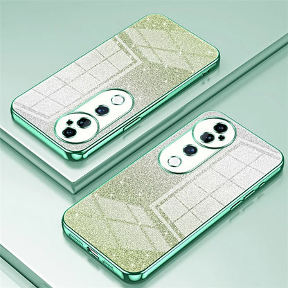 For vivo S19 Pro 5G Case Sparkling Glitter Soft TPU Gradient Color Phone Cover