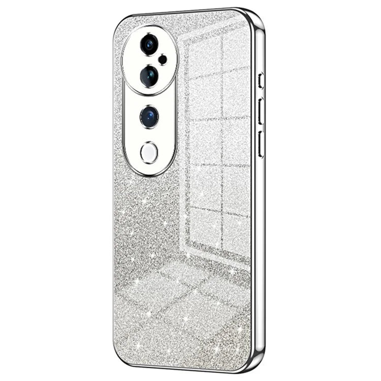 For vivo S19 Pro 5G Case Sparkling Glitter Soft TPU Gradient Color Phone Cover
