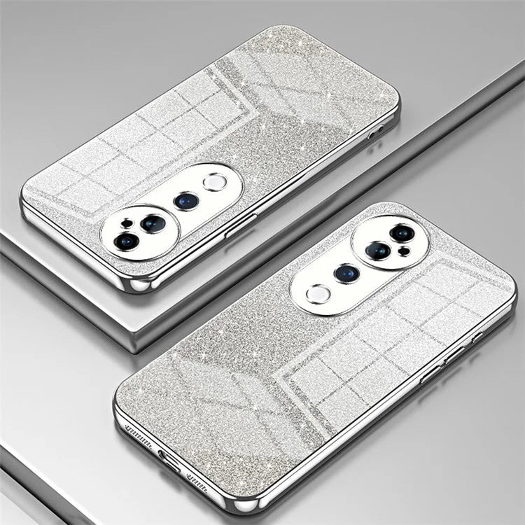 For vivo S19 Pro 5G Case Sparkling Glitter Soft TPU Gradient Color Phone Cover