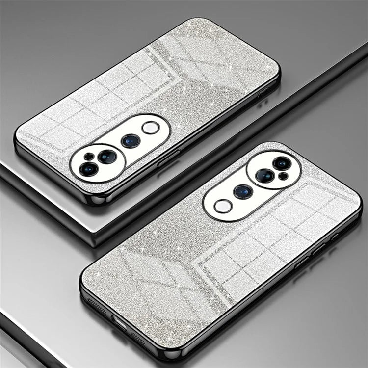 For vivo S19 Pro 5G Case Sparkling Glitter Soft TPU Gradient Color Phone Cover