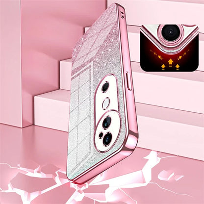 For vivo S19 5G Case Bling Gradient Glitter Soft TPU Phone Cover