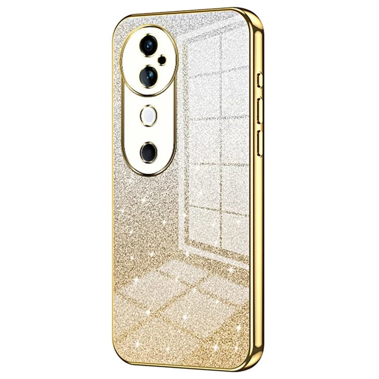 For vivo S19 5G Case Bling Gradient Glitter Soft TPU Phone Cover