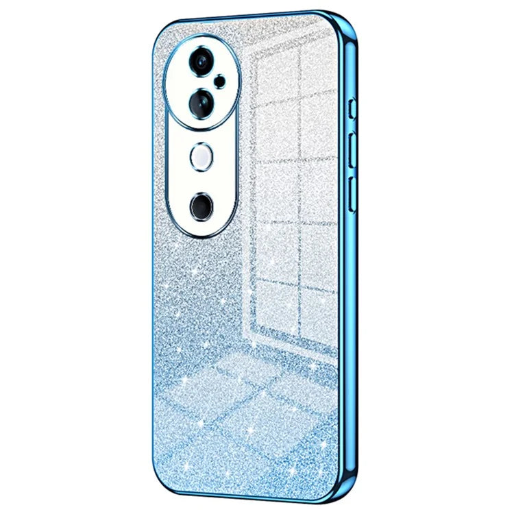 For vivo S19 5G Case Bling Gradient Glitter Soft TPU Phone Cover