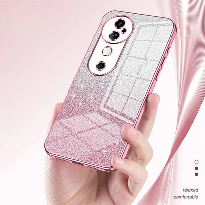 For vivo S19 5G Case Bling Gradient Glitter Soft TPU Phone Cover