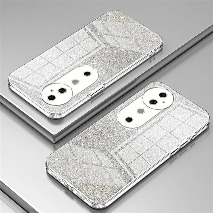 For vivo S19 5G Case Bling Gradient Glitter Soft TPU Phone Cover