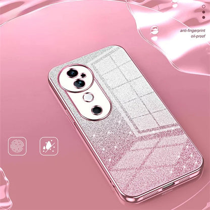 For vivo S19 5G Case Bling Gradient Glitter Soft TPU Phone Cover