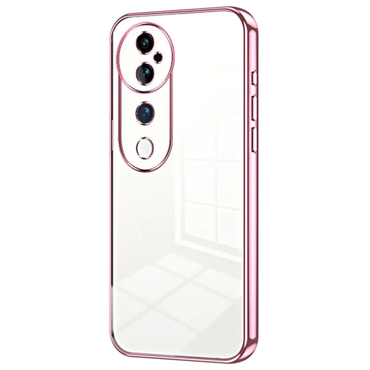 For vivo S19 Pro 5G Case Electroplating Shockproof TPU Phone Cover