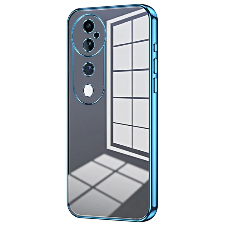 For vivo S19 Pro 5G Case Electroplating Shockproof TPU Phone Cover
