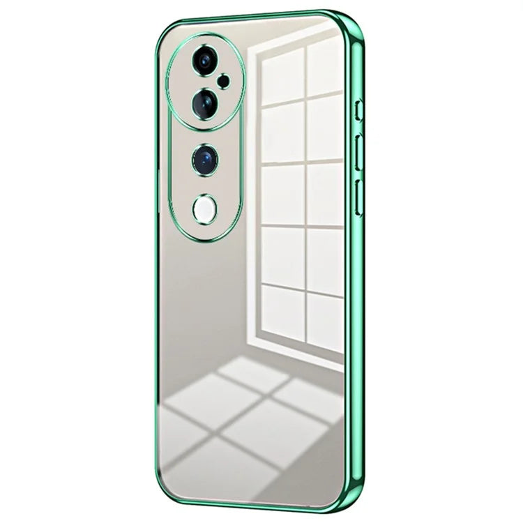 For vivo S19 Pro 5G Case Electroplating Shockproof TPU Phone Cover