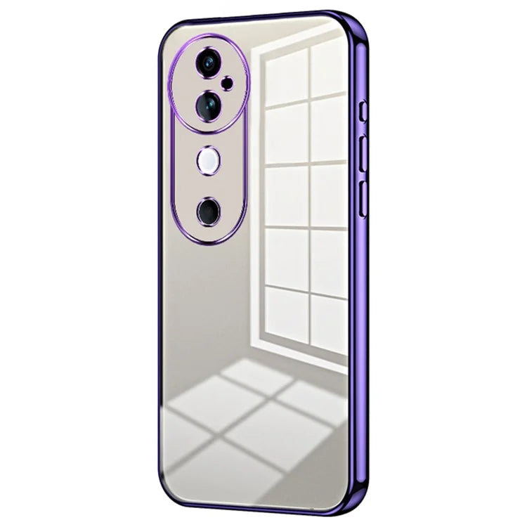 For vivo S19 5G Case Electroplating Soft TPU Phone Cover