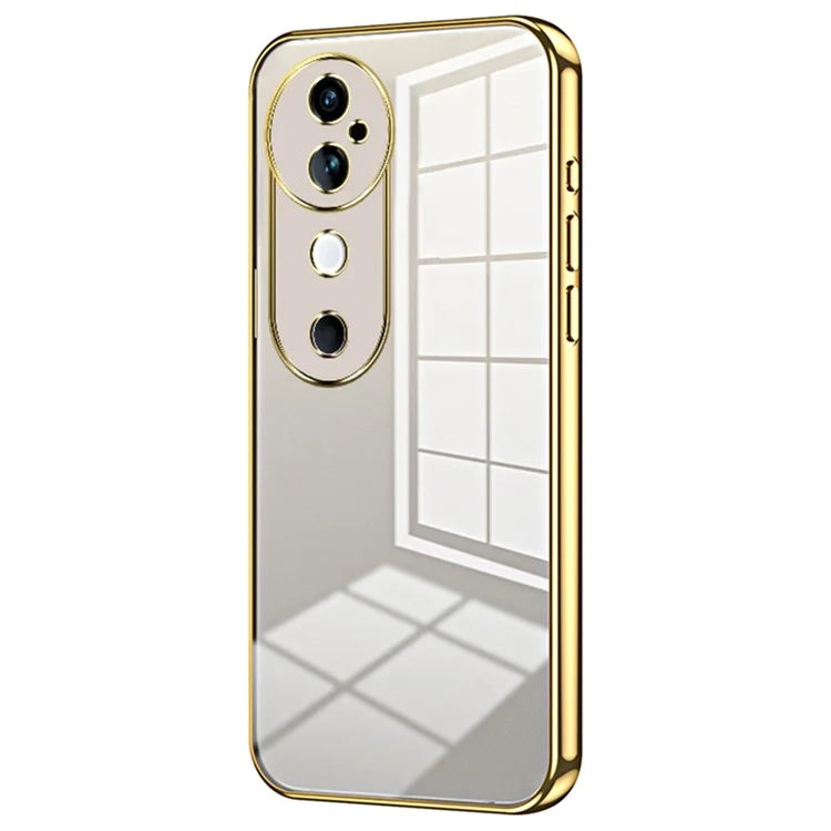 For vivo S19 5G Case Electroplating Soft TPU Phone Cover