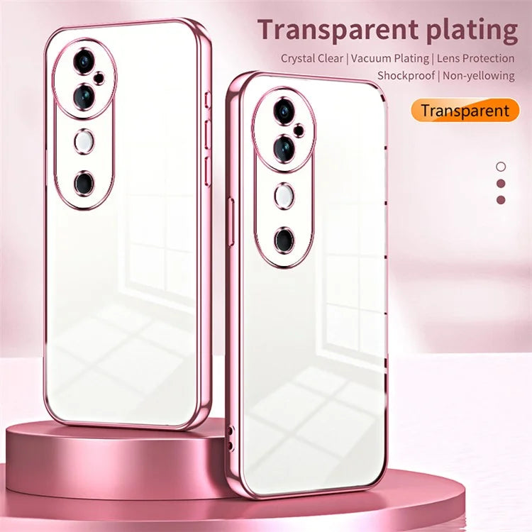 For vivo S19 5G Case Electroplating Soft TPU Phone Cover
