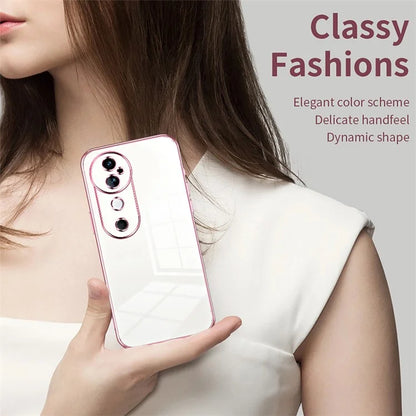 For vivo S19 5G Case Electroplating Soft TPU Phone Cover
