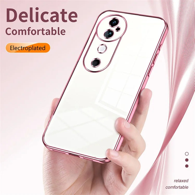 For vivo S19 5G Case Electroplating Soft TPU Phone Cover