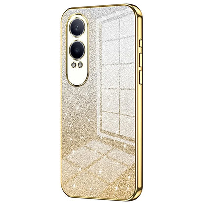 For Oppo K12x 5G / OnePlus Nord CE4 Lite 5G Case Gradient Glitter Anti-Scratch Soft TPU Phone Cover