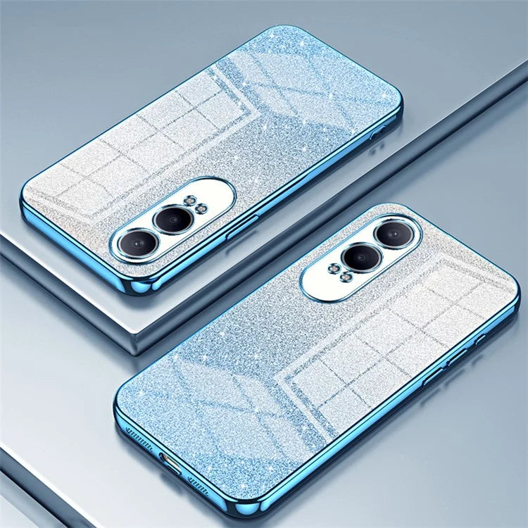 For Oppo K12x 5G / OnePlus Nord CE4 Lite 5G Case Gradient Glitter Anti-Scratch Soft TPU Phone Cover