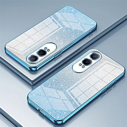 For Oppo K12x 5G / OnePlus Nord CE4 Lite 5G Case Gradient Glitter Anti-Scratch Soft TPU Phone Cover