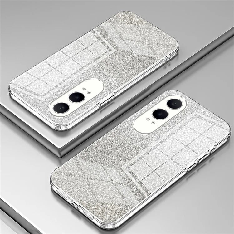 For Oppo K12x 5G / OnePlus Nord CE4 Lite 5G Case Gradient Glitter Anti-Scratch Soft TPU Phone Cover