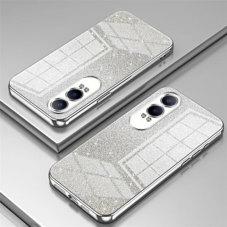For Oppo K12x 5G / OnePlus Nord CE4 Lite 5G Case Gradient Glitter Anti-Scratch Soft TPU Phone Cover