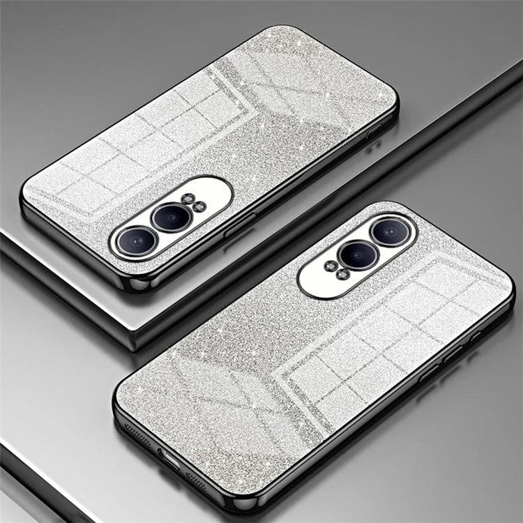For Oppo K12x 5G / OnePlus Nord CE4 Lite 5G Case Gradient Glitter Anti-Scratch Soft TPU Phone Cover