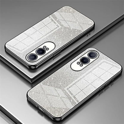 For Oppo K12x 5G / OnePlus Nord CE4 Lite 5G Case Gradient Glitter Anti-Scratch Soft TPU Phone Cover