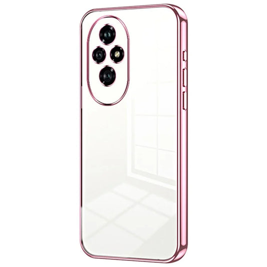 For Honor 200 5G Case Electroplating Frame Soft TPU Phone Cover