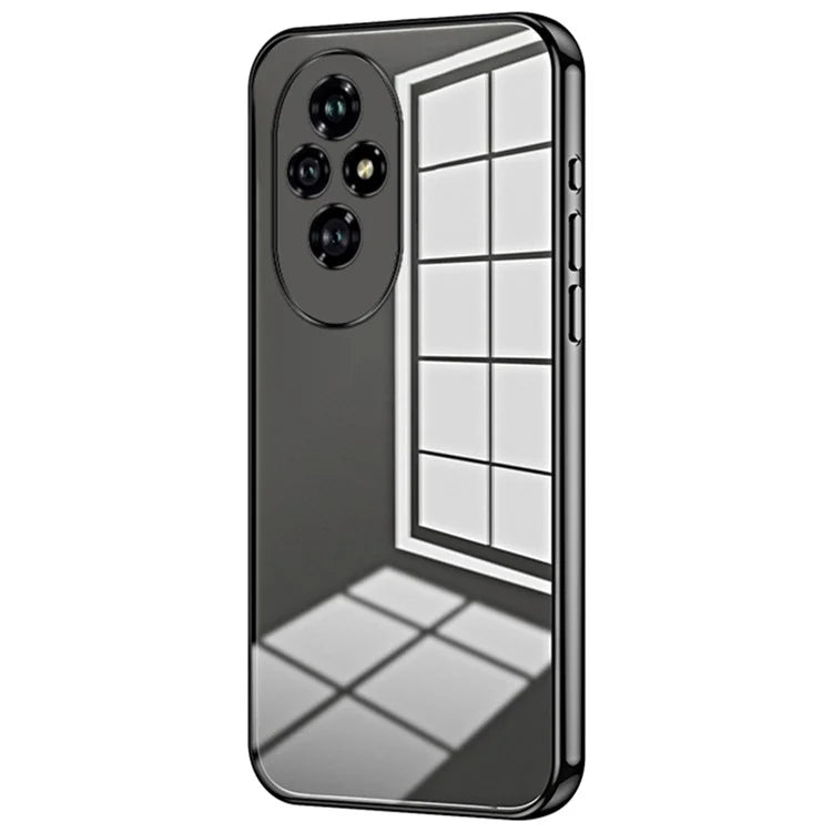 For Honor 200 5G Case Electroplating Frame Soft TPU Phone Cover