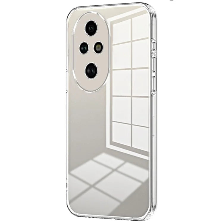 For Honor 200 Pro 5G Case TPU Phone Cover Electroplating Frame Edge