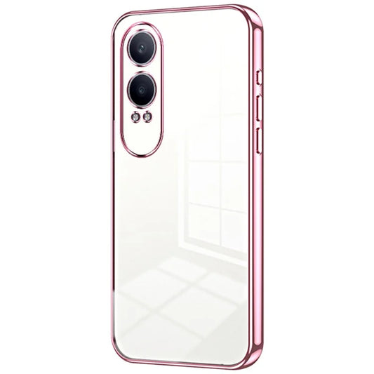 For Oppo K12x 5G / OnePlus Nord CE4 Lite 5G Case Electroplated Design Soft TPU Shockproof Phone Cover