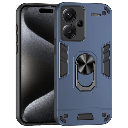 For Xiaomi Redmi Note 13 Pro+ 5G Case Rotating Kickstand PC+TPU Phone Cover