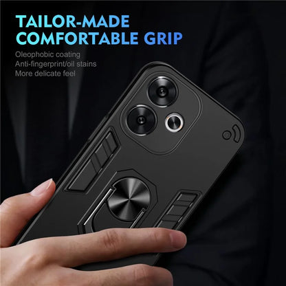For Xiaomi Redmi Turbo 3 5G / Poco F6 5G Case Rotating Kickstand PC+TPU Phone Cover