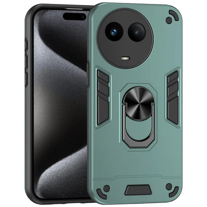 For Realme V50 5G Case Shockproof PC+TPU Phone Cover with Kickstand