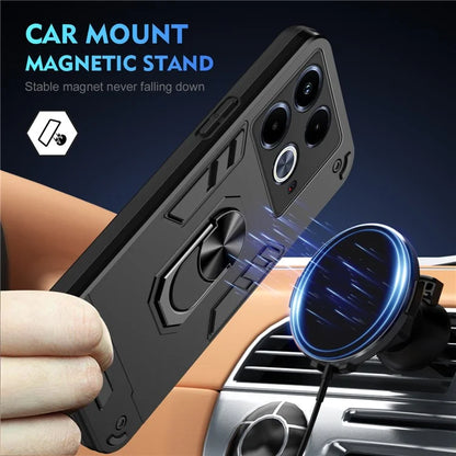 For Infinix Note 40 Slim Case Kickstand Car Mount Phone Case