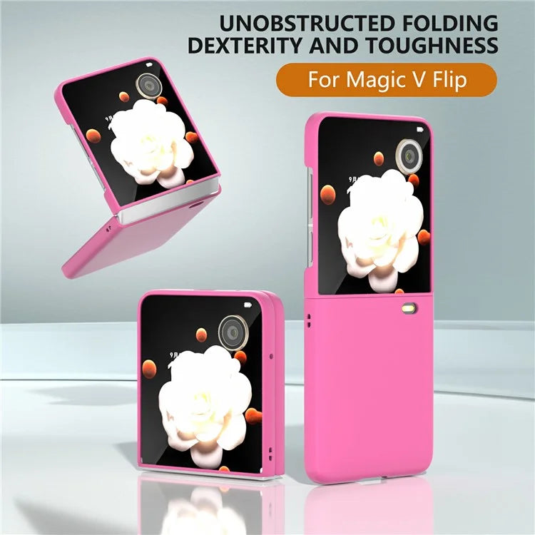 For Honor Magic V Flip 5G Case Hard PC Phone Case Skin-Friendly Touch Feeling