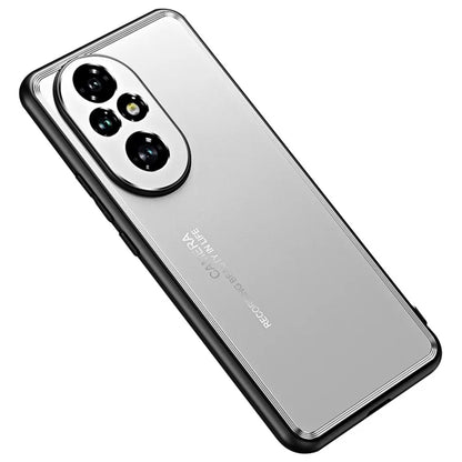 For Honor 200 Pro 5G Case Shockproof TPU+Aluminium Alloy Slim Phone Cover