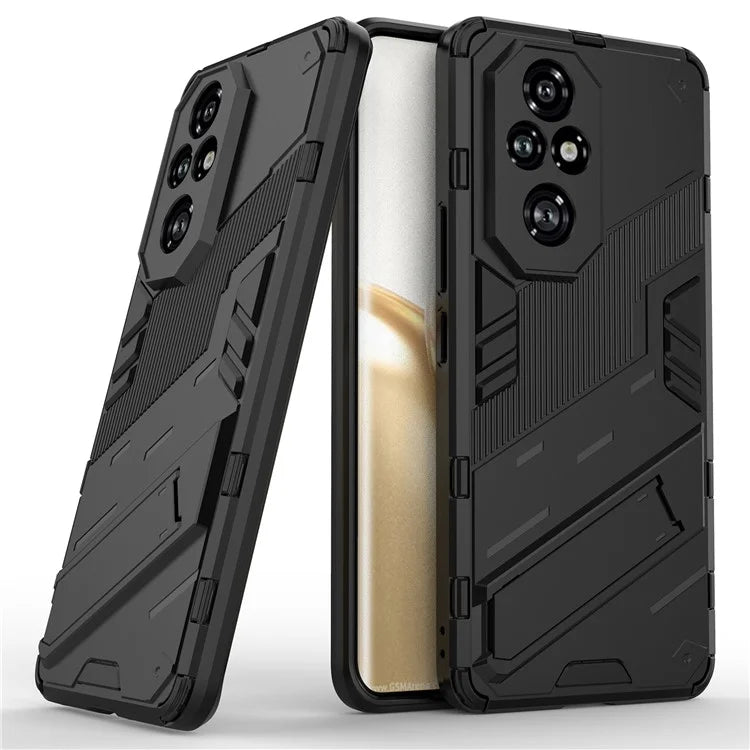 For Honor 200 Pro 5G Case Hidden Kickstand PC+TPU Protective Phone Cover