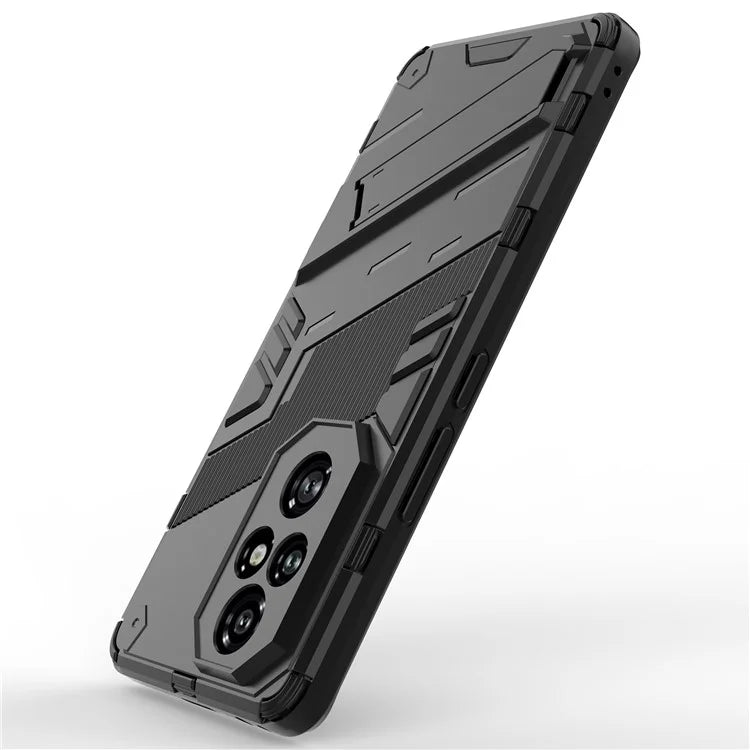 For Honor 200 Pro 5G Case Hidden Kickstand PC+TPU Protective Phone Cover