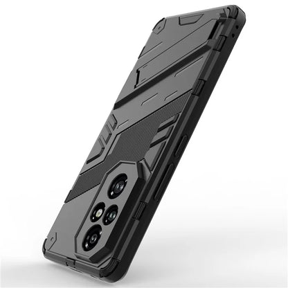 For Honor 200 Pro 5G Case Hidden Kickstand PC+TPU Protective Phone Cover