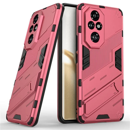 For Honor 200 Pro 5G Case Hidden Kickstand PC+TPU Protective Phone Cover