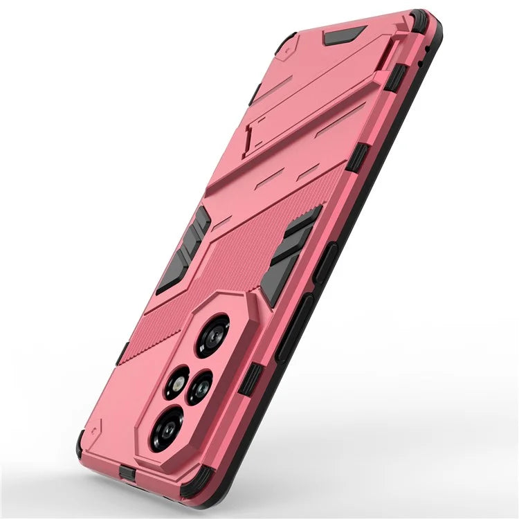 For Honor 200 Pro 5G Case Hidden Kickstand PC+TPU Protective Phone Cover