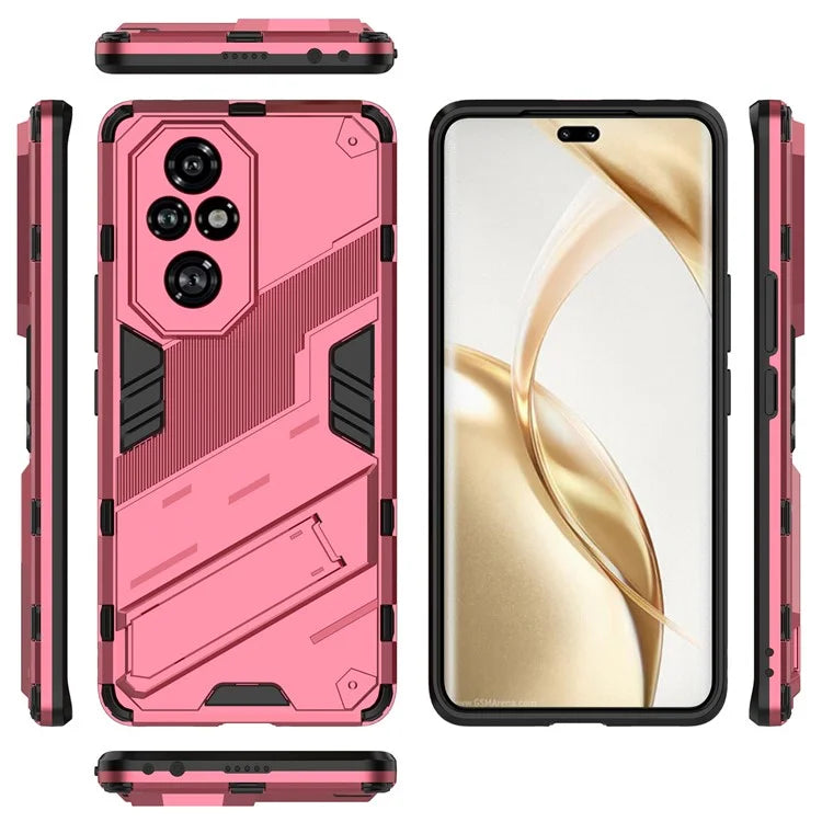 For Honor 200 Pro 5G Case Hidden Kickstand PC+TPU Protective Phone Cover