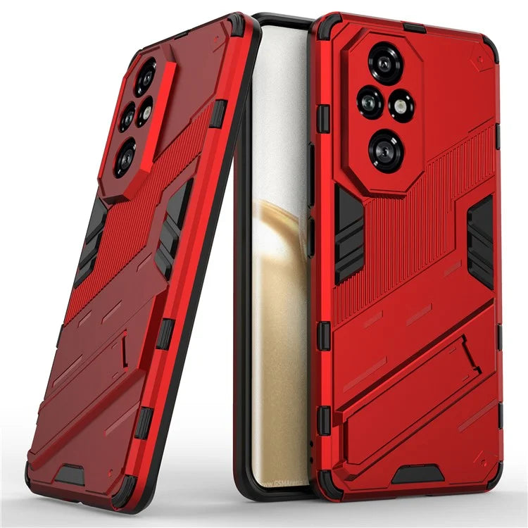 For Honor 200 Pro 5G Case Hidden Kickstand PC+TPU Protective Phone Cover