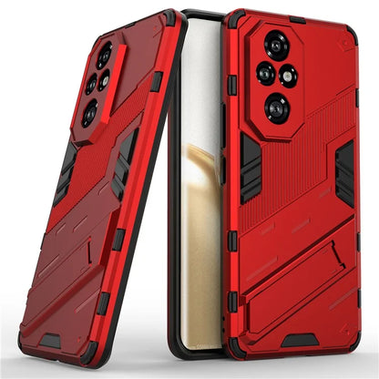 For Honor 200 Pro 5G Case Hidden Kickstand PC+TPU Protective Phone Cover
