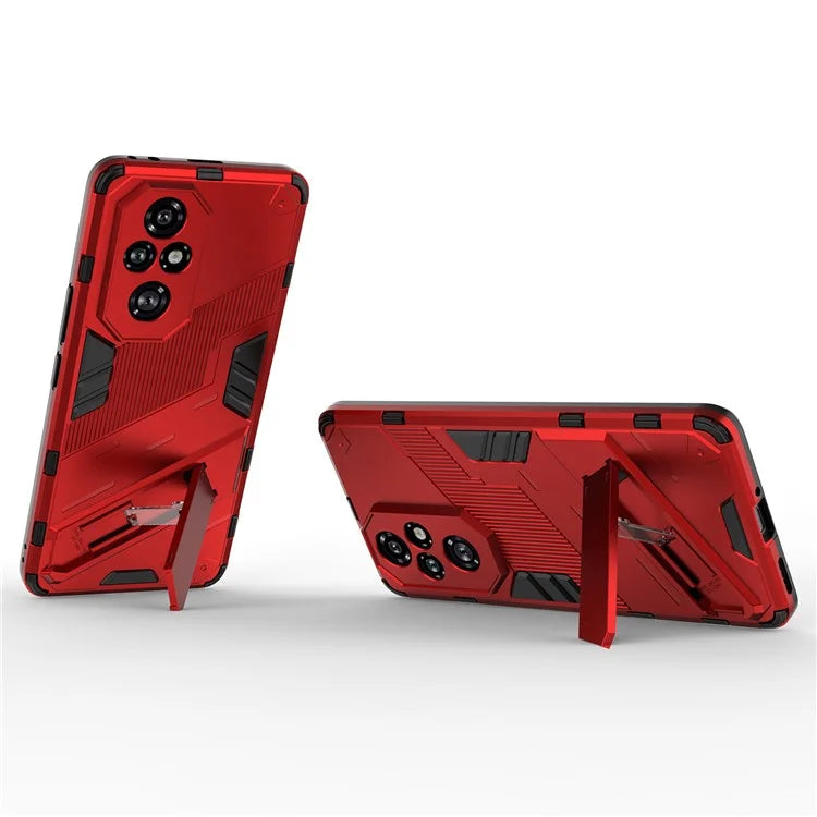 For Honor 200 Pro 5G Case Hidden Kickstand PC+TPU Protective Phone Cover