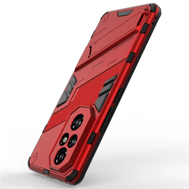 For Honor 200 Pro 5G Case Hidden Kickstand PC+TPU Protective Phone Cover