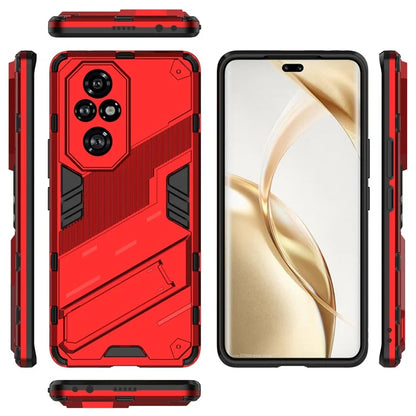 For Honor 200 Pro 5G Case Hidden Kickstand PC+TPU Protective Phone Cover