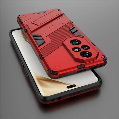 For Honor 200 Pro 5G Case Hidden Kickstand PC+TPU Protective Phone Cover
