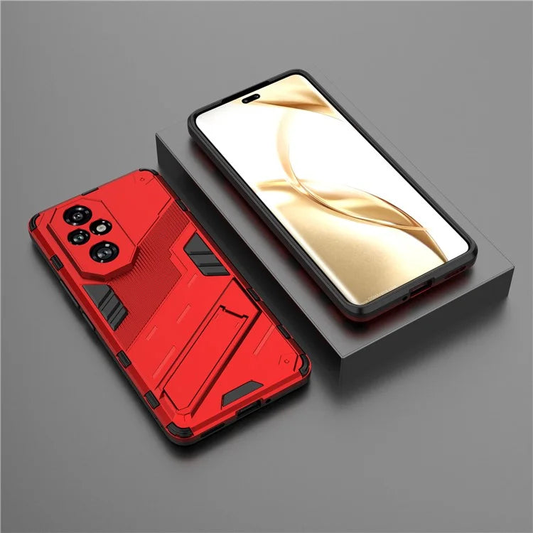 For Honor 200 Pro 5G Case Hidden Kickstand PC+TPU Protective Phone Cover